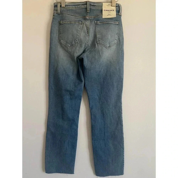 L'AGENCE Sada Crop Slim Jeans SIZE 25 - Picture 5 of 5